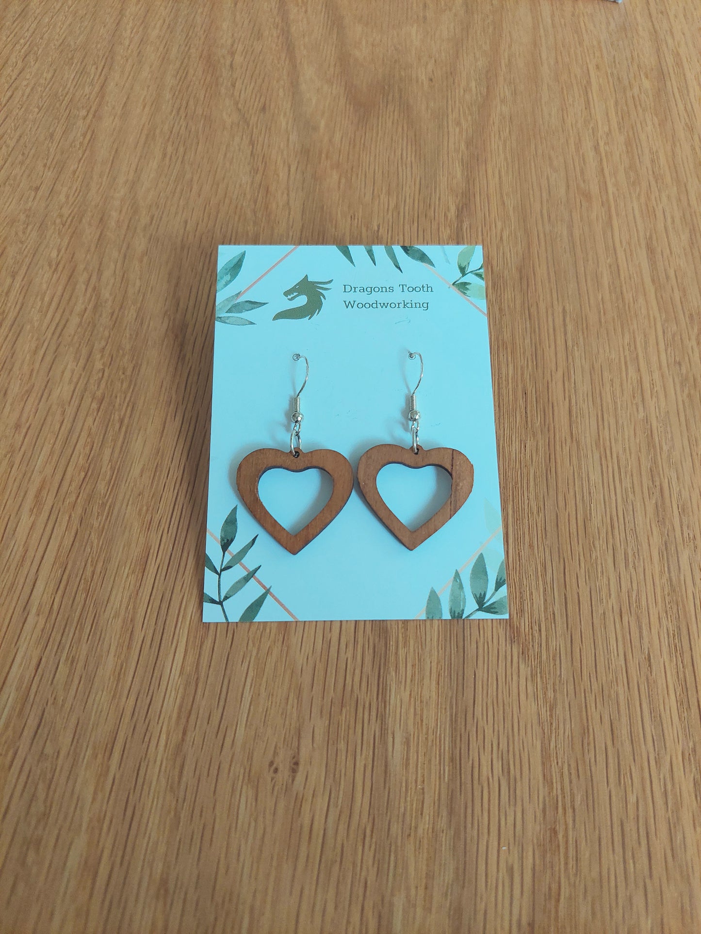 Open Heart Earrings