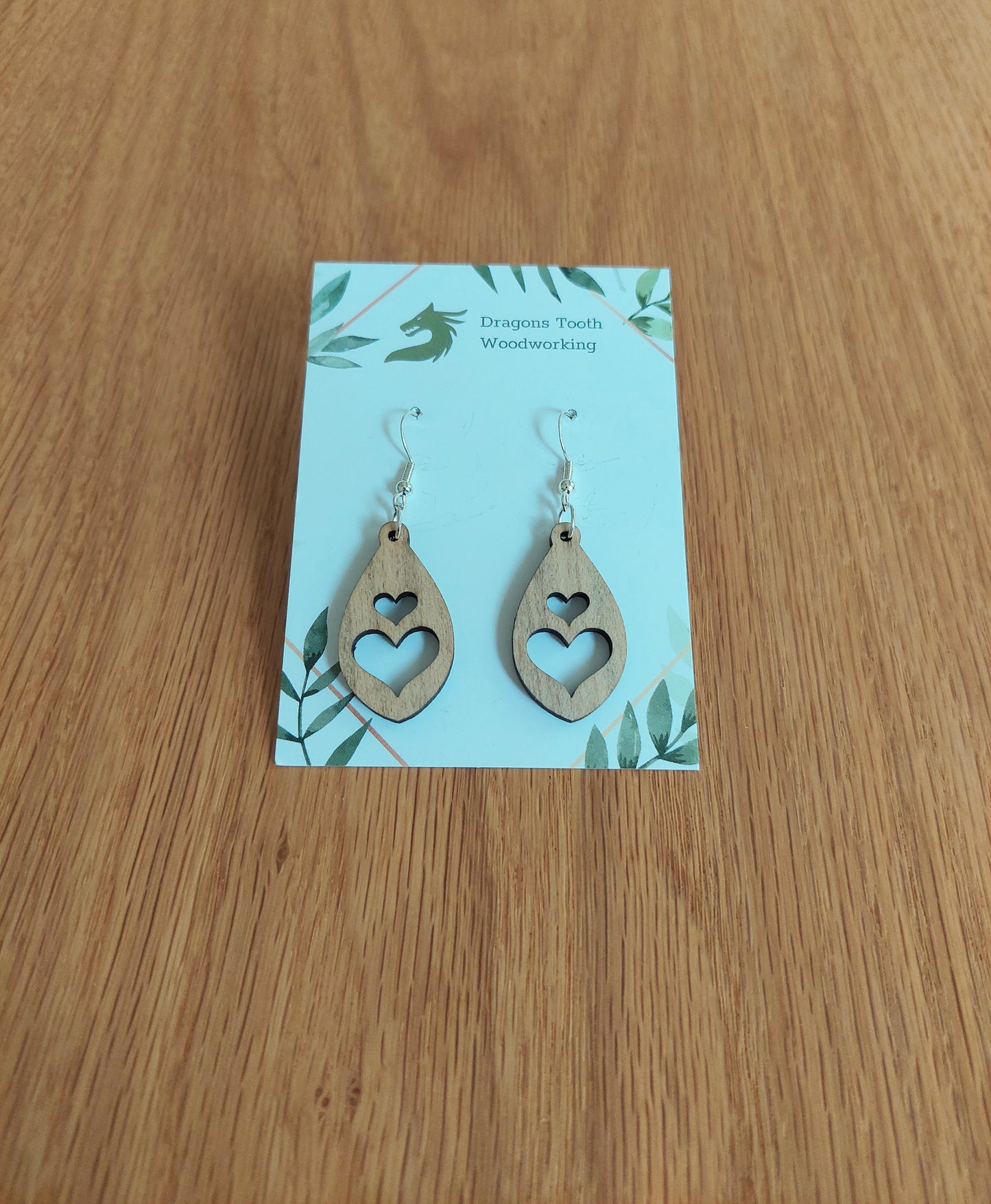 Dual Heart Earrings