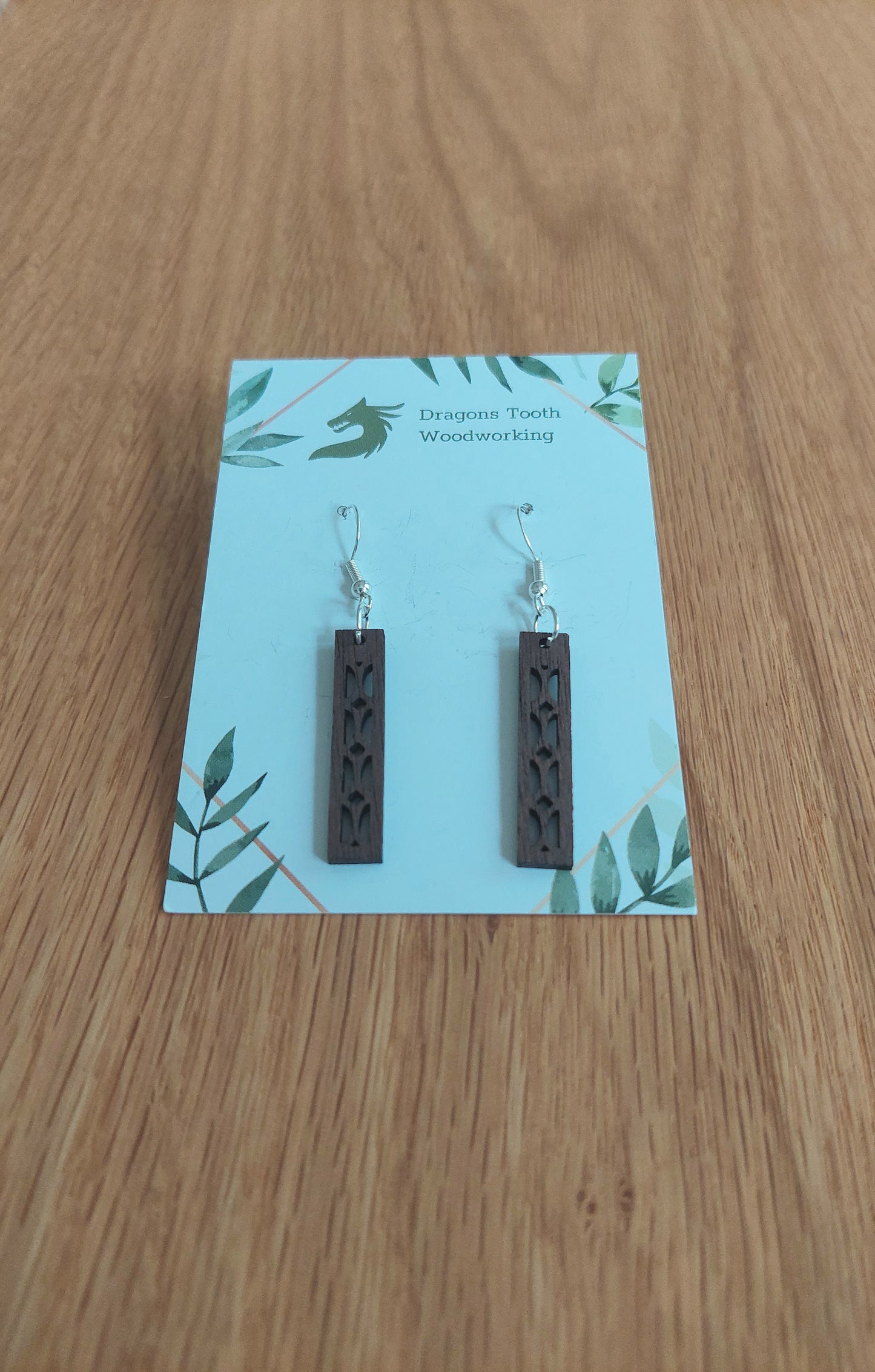 Rectangular Trellis Earrings